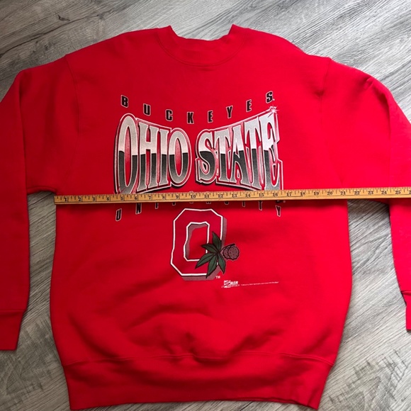 Ohio State University Red Sweatshirt - Picture 6 of 8